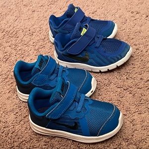 2 Pairs Nike Toddler Boys 6C Shoes